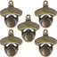 Abridor botellas inox magnético pared bronce antiguo set 5