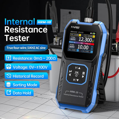 Probador voltaje resistencia batería coche 100V 200Ω