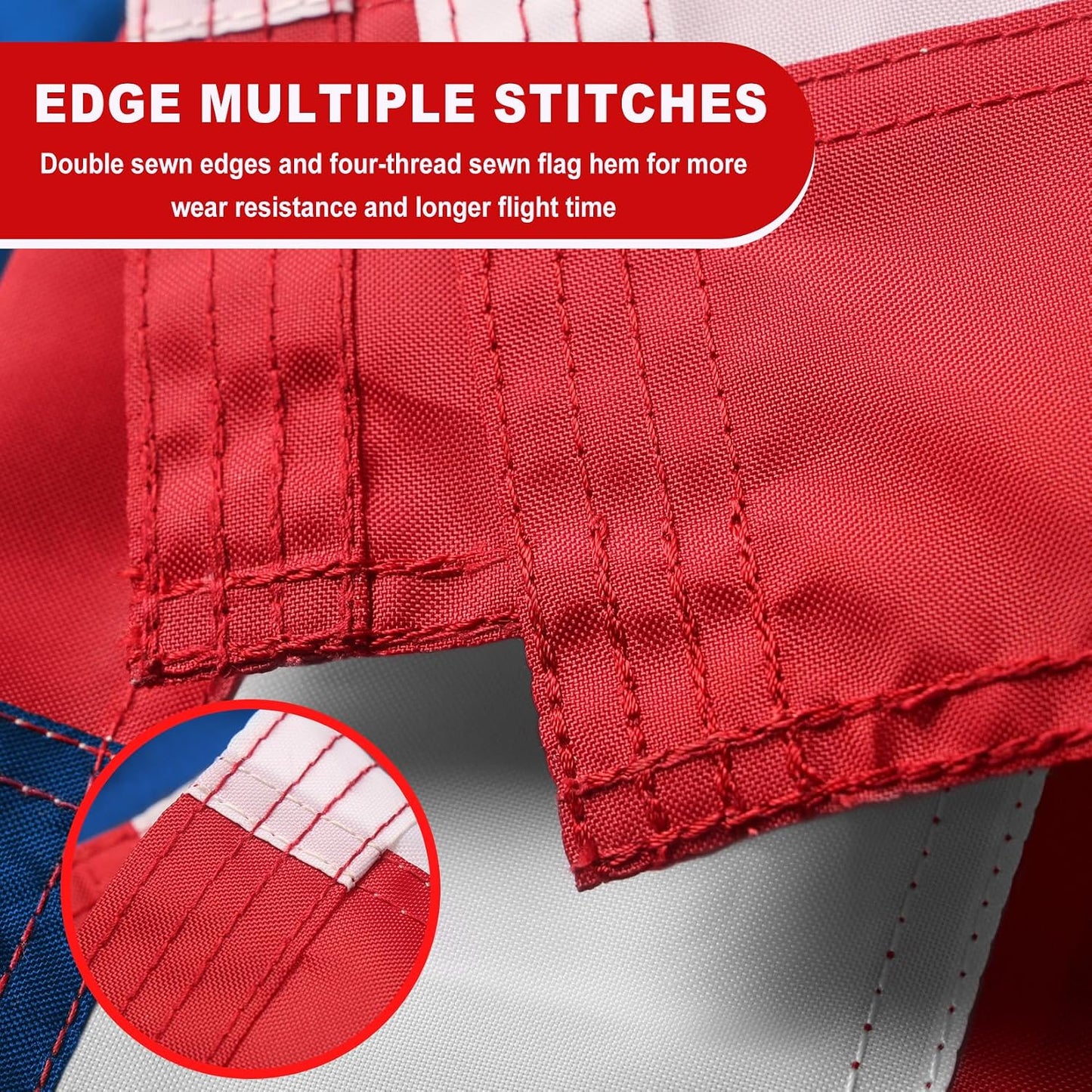 Banderas estadounidenses 2x3 para exteriores resistentes