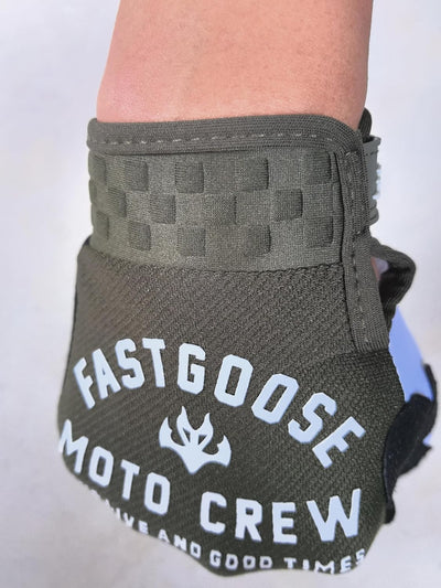 Guantes dedo completo tablero ajedrez para motocicleta