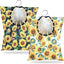2 Pzas Soporte Pinzas Ropa 15x11pulg Bolsa Colgante