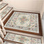 Alfombra antiderrap peldaños 30x30" interiores goma verde
