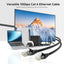 Cable Ethernet Cat 6 7pies 10 Gbps 5 colores
