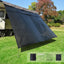 Toldo caravana con cremallera 2.44x3.12m pantalla universal