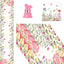 Set 10 manteles Pascua con forma de conejo