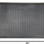 Felpudo goma antiderrap 18x30pulg negro