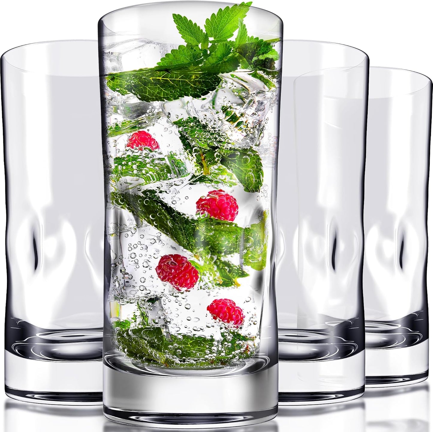 Vasos plástico Tritan 17oz sin BPA set 4 reutilizables