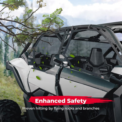 Redes ventana Can-Am Maverick X3 Max 17-25 malla polvo