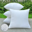 4 Rellenos Almohada 18x18" Impermeables Patio