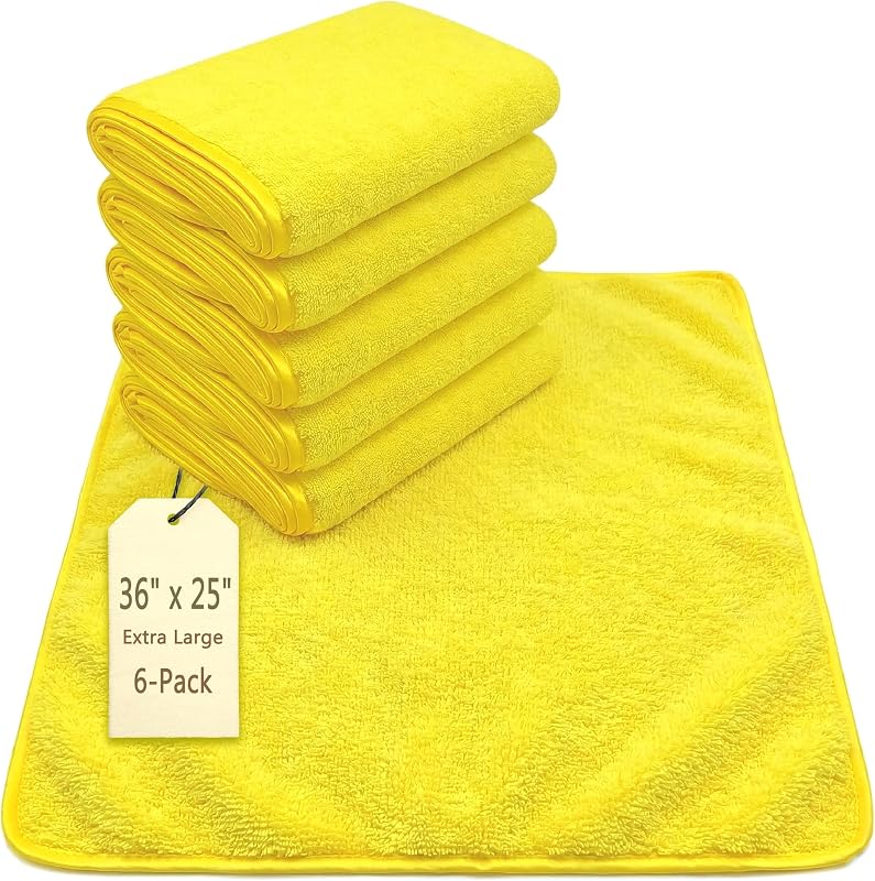 Toalla microfibra extra grande ultra suave absorbente pack