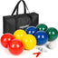 Set bochas 3.937pulg 8 bolas resina bolsa transporte