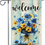 Banderas jardín 12x18pulg con tarro mason doble cara