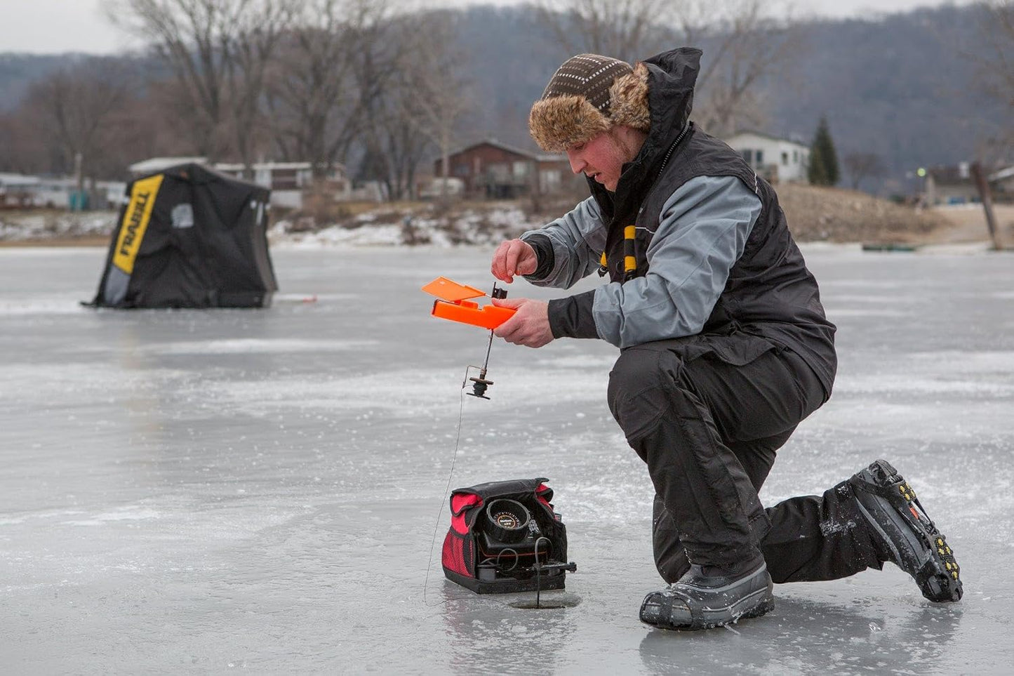 Tip-Ups de Pesca en Hielo