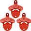 Abridor rojo para barra cocina 3 Pzas