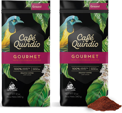 Café arábica molido Excelso 100% colombiano 12oz set 2