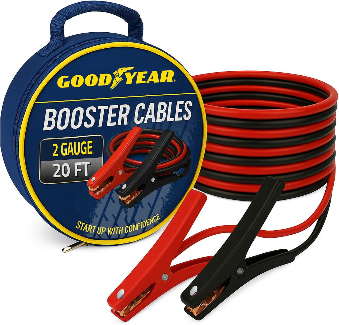 Cables arranque gruesos 20pies con funda coche camion SUV