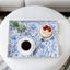 Bandeja servir plástico 15.75x11.81pulg estilo porcelana china