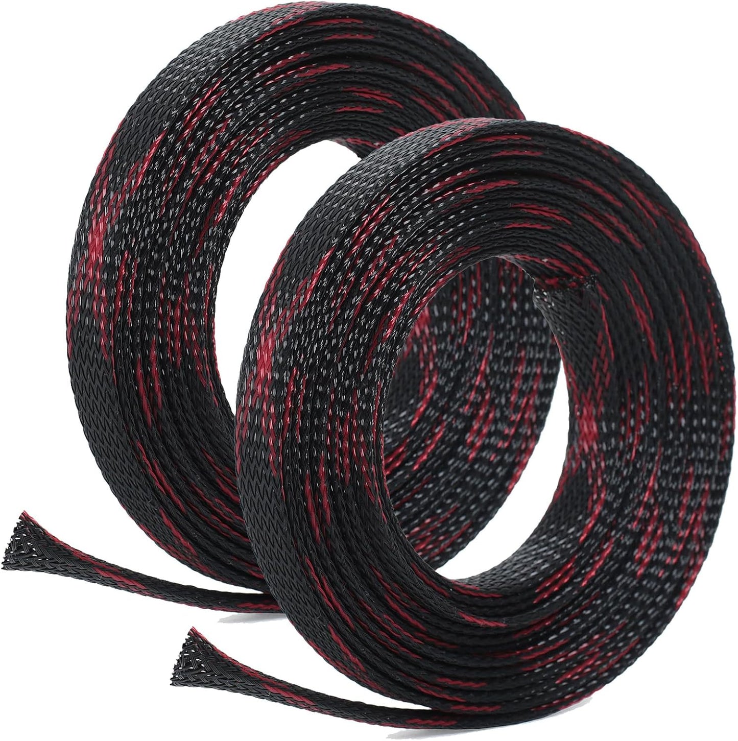 Fundas cable detector metales 10pies 2unid rojo