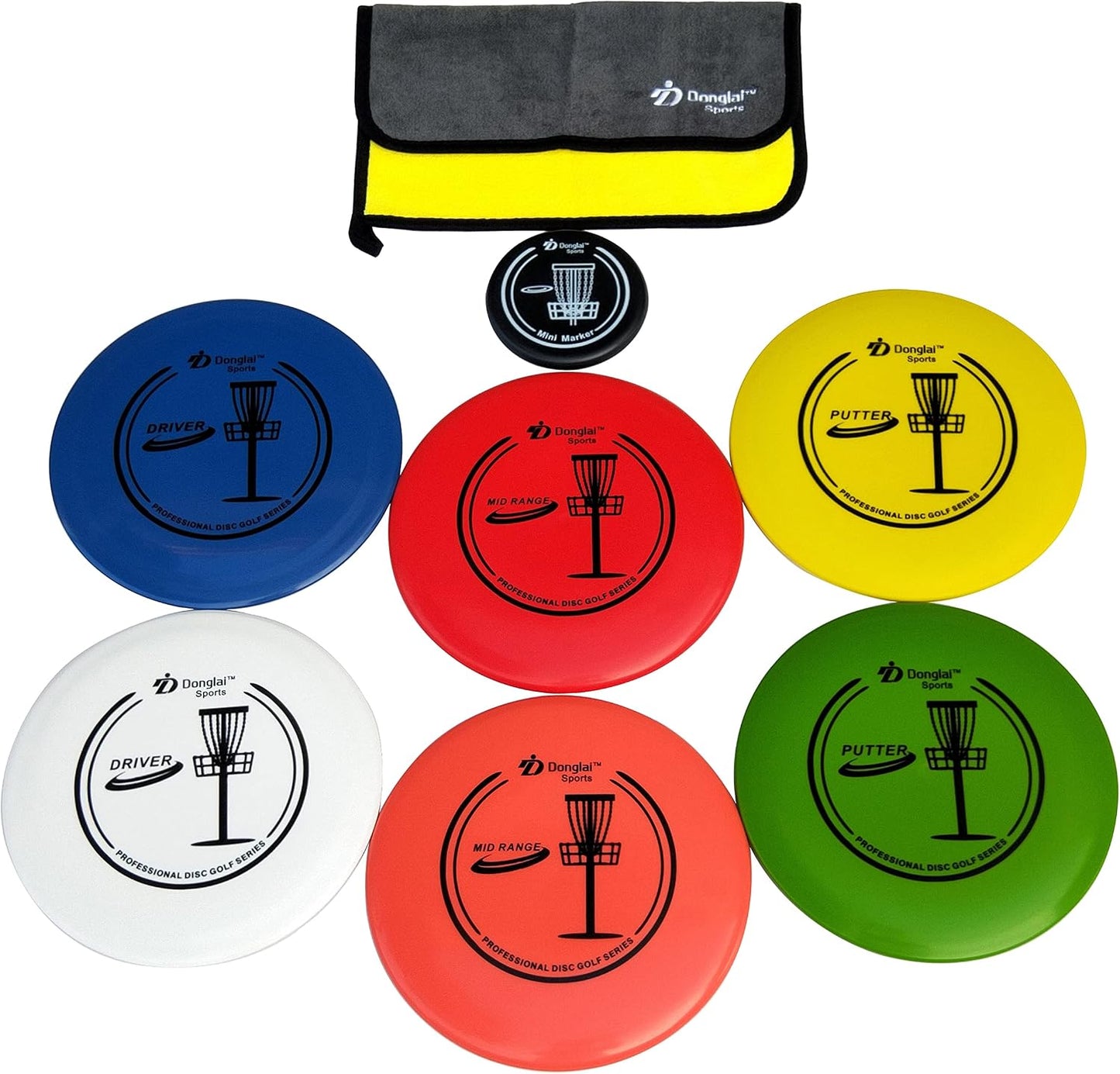 Juego golf disco 2 controladores 2 putter 1 marcador