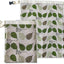 Bolsas pan lino cera abejas 17x13" 2 pzas