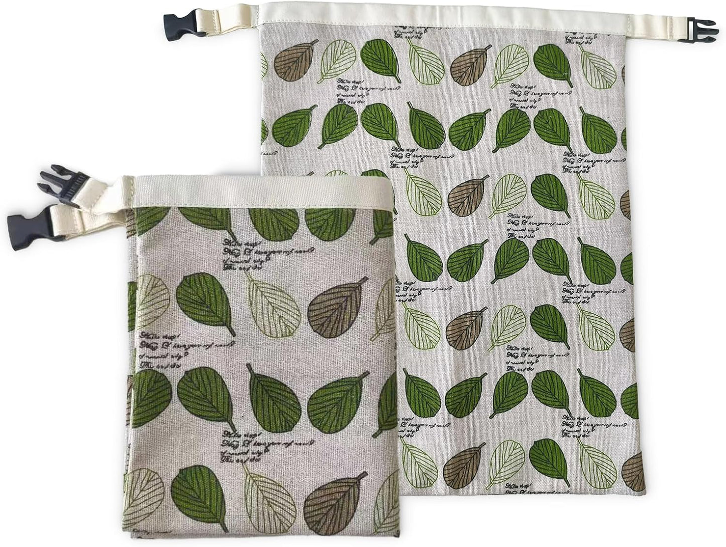 Bolsas pan lino cera abejas 17x13" 2 pzas
