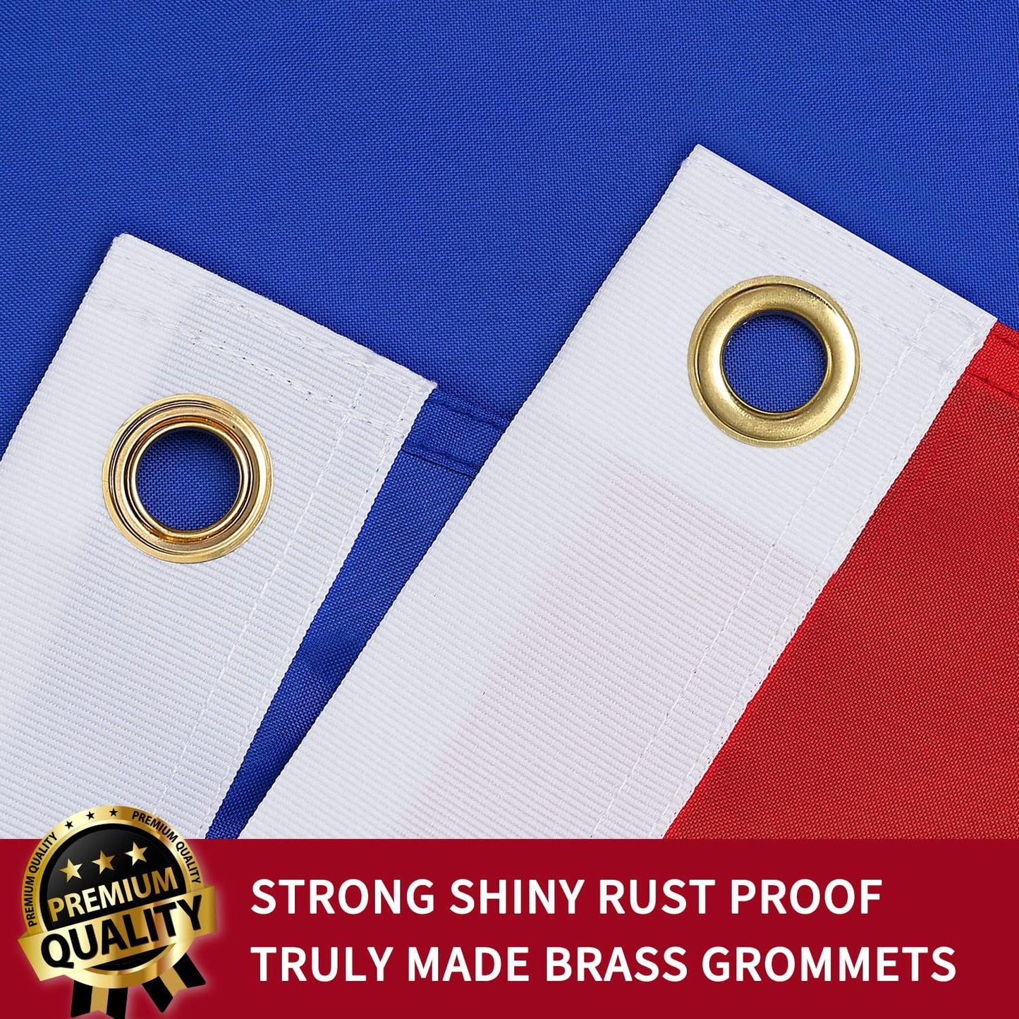 Bandera Holanda 3x5ft doble cara resistente nailon 210D