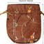 Bolsas joyería con cordón brocado seda 9 Pzas