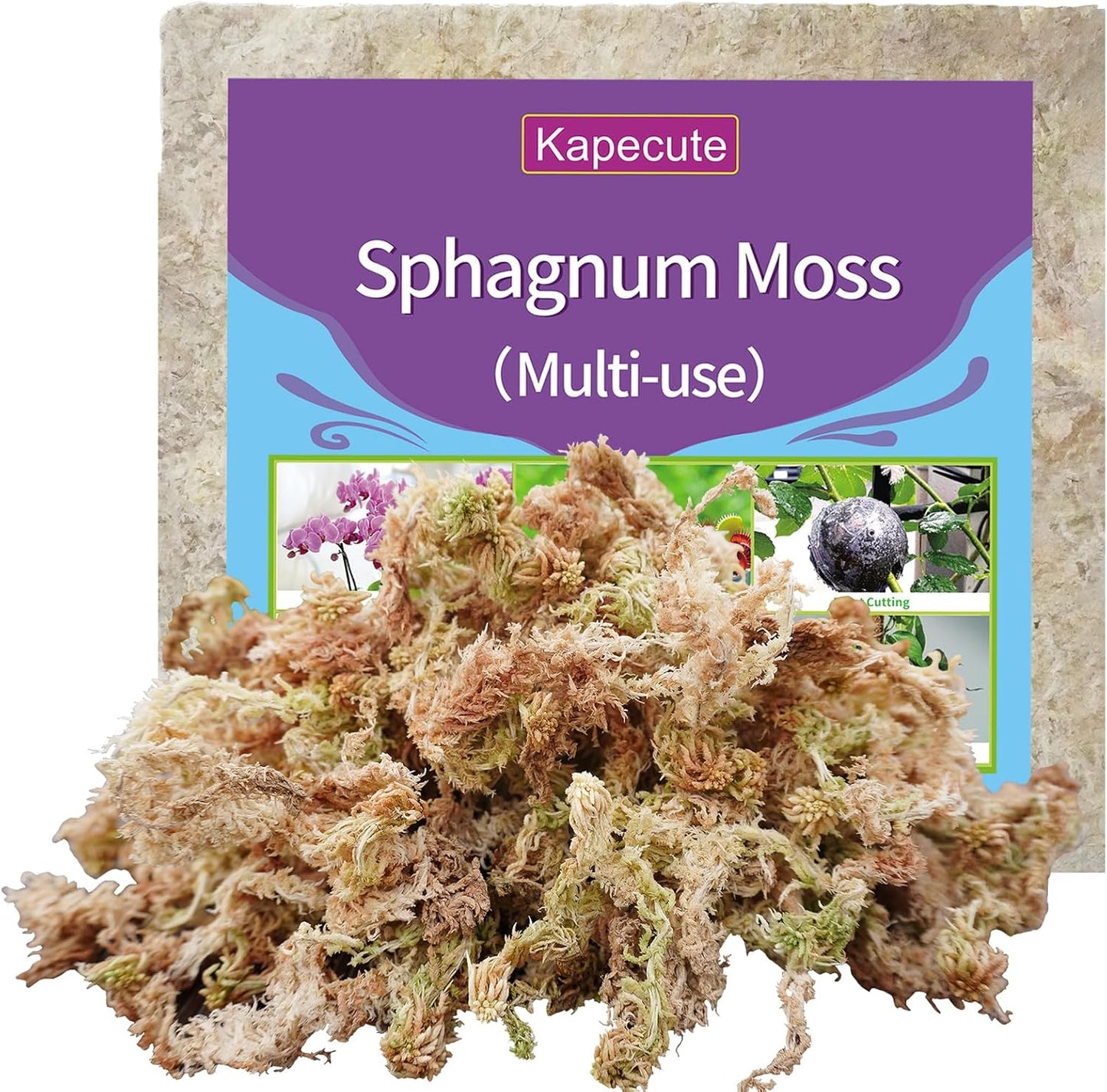 Musgo esfagno 5oz para orquídeas y propagación de plantas