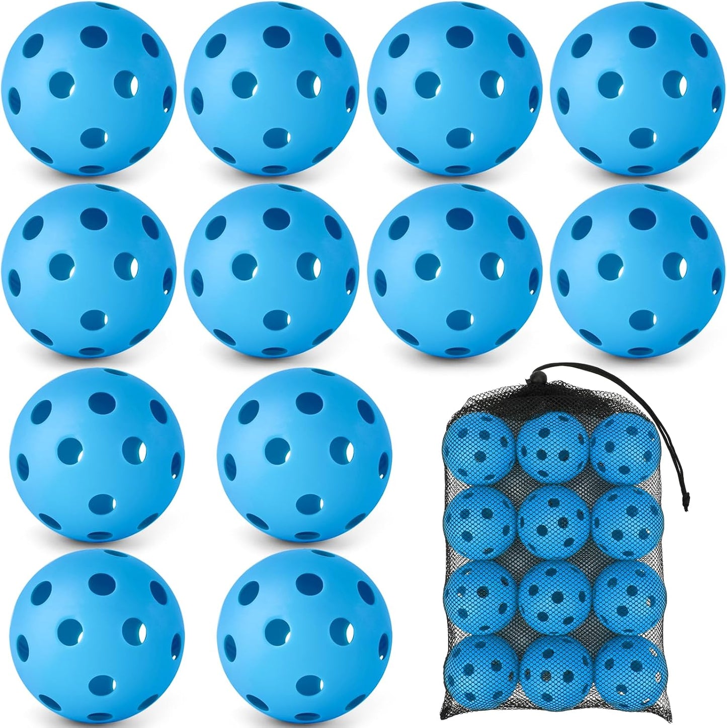 Pelotas béisbol práctica suaves plástico 2.8"