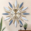 Reloj pared 23pulg silencioso decorativo Art Deco