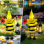 Estatuas solares de abeja para jardín regalo mamá abuela