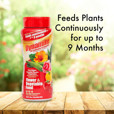 Alimento completo para flores y verduras 1lb