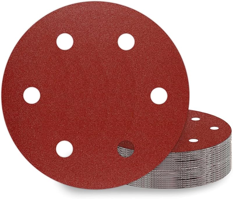 Disco lijado 9pulg 150grano para yeso 6agujeros 30pzas