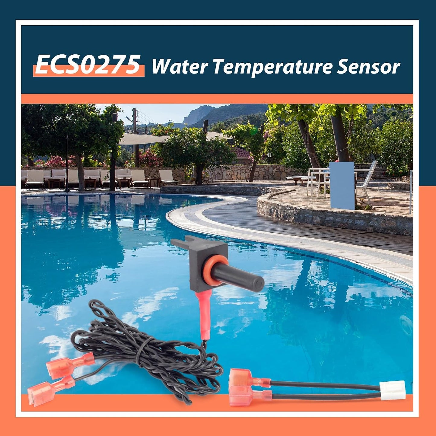 Sensor temperatura agua para bomba calor AquaCal STK0127