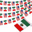 Banderín bandera amistad EE.UU. México 30 banderas 33pies