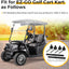 Set 2 Pzas Eje Barra Acoplamiento Dirección Carrito Golf