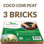 Bloque médula coco orgánico 3x2.2lbs baja EC