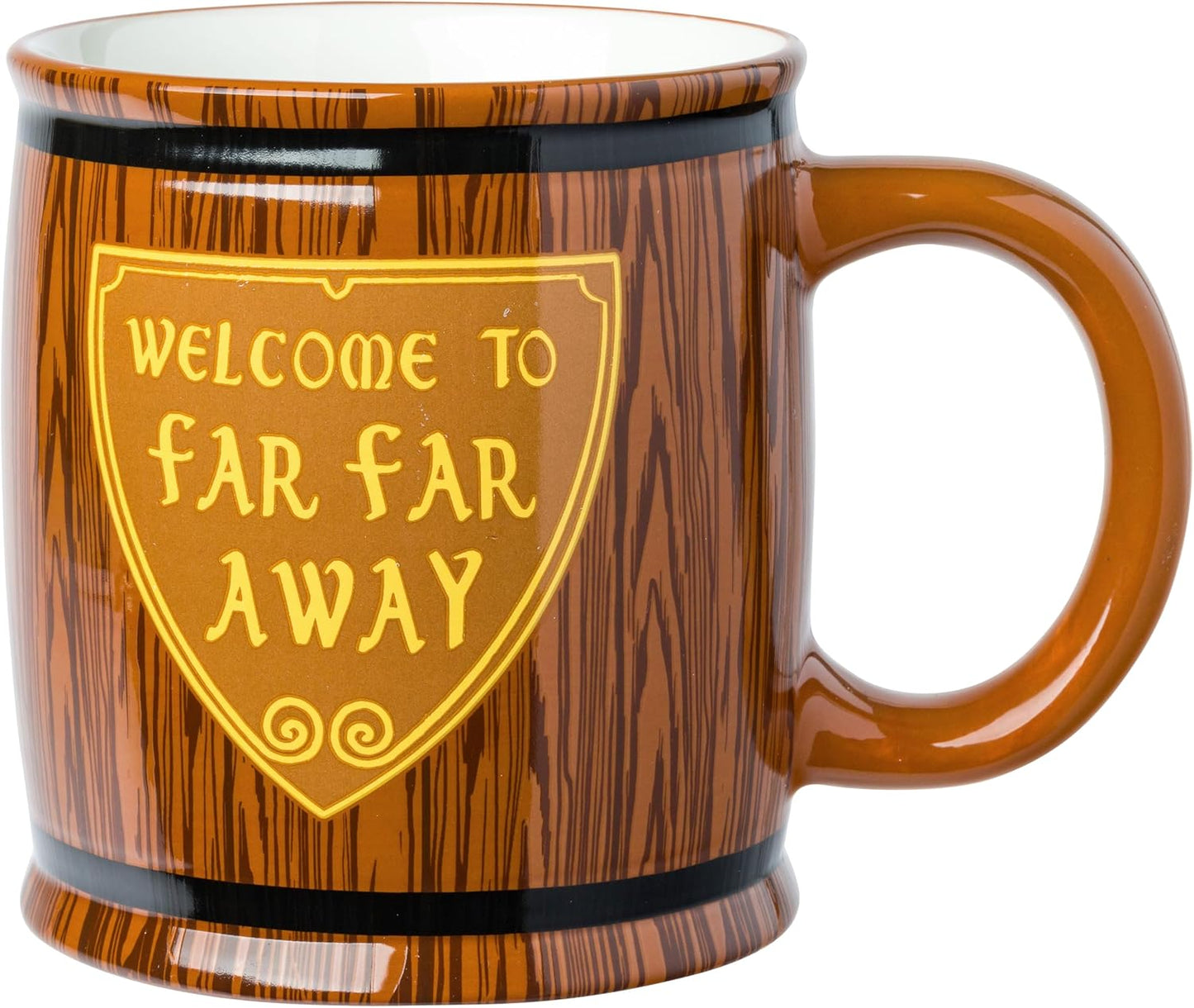 Taza cerámica 3D Shrek 20oz para Café con Asa Ergonómica