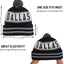Gorro tejido invierno con borde