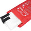 Manta extinción incendios 40x40" pack 2 fibra vidrio