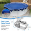 Kit cable cabrestante piscina alambre acero 150ft trinquete