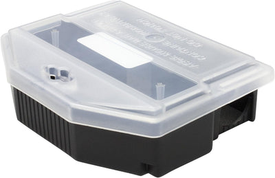 Estaciones cebo ratones tapa transparente caja 12