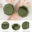 Caja anillos compromiso octogonal 3 ranuras verde musgo