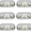 Luz emergencia LED pack 6