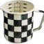 Taza medidora esmaltada 7 tazas boquilla color blanco y
