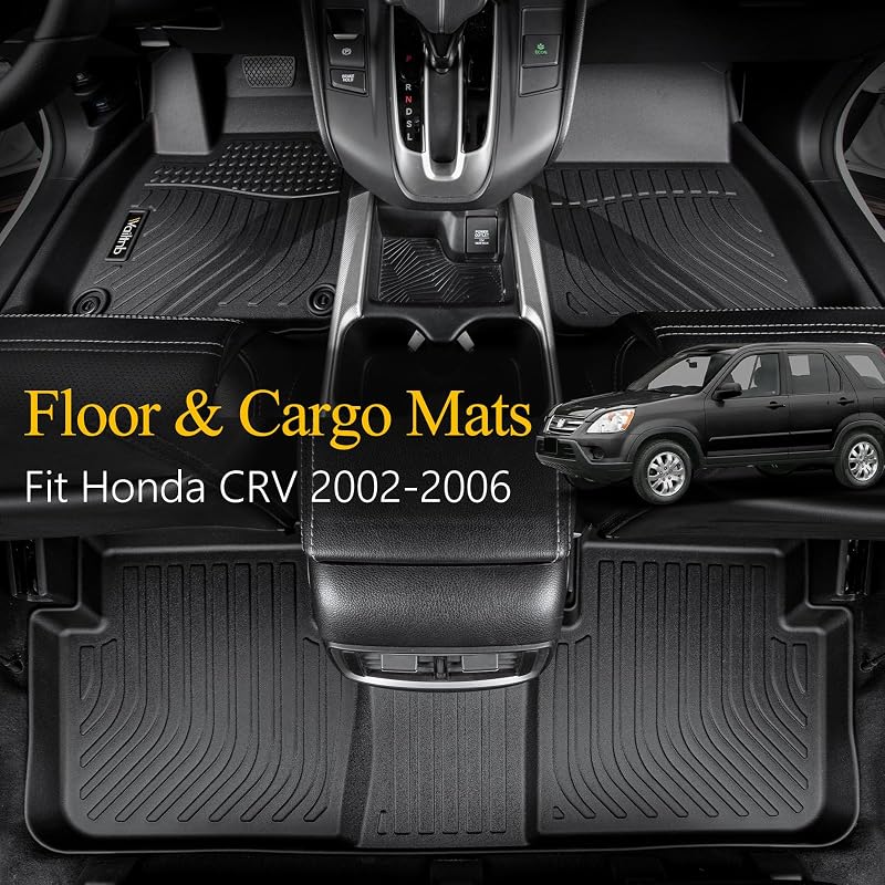 Alfombrillas Honda CRV 02-06 forros climas ajuste