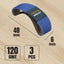 Correas lijado circonio 6x48pulg pack 3 lijadora disco metales