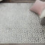 Alfombra área vintage 2'3"x8' Natura Snow Leopard
