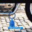 Campana motociclista ángel protección seguridad negro