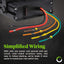 Caja interruptores basculantes 12V 20A SPST On/Off